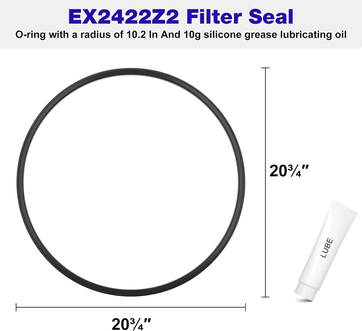 DEX2422Z2 Filter Seal for Hayward DE4820 DE2420 DE3620...