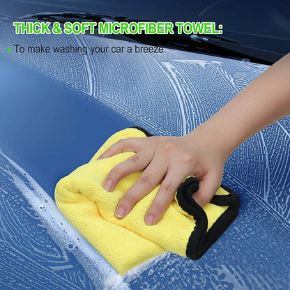 Stemni Car Wash Kit, 62'' Brush with Long Handle, 62 inches, Green
