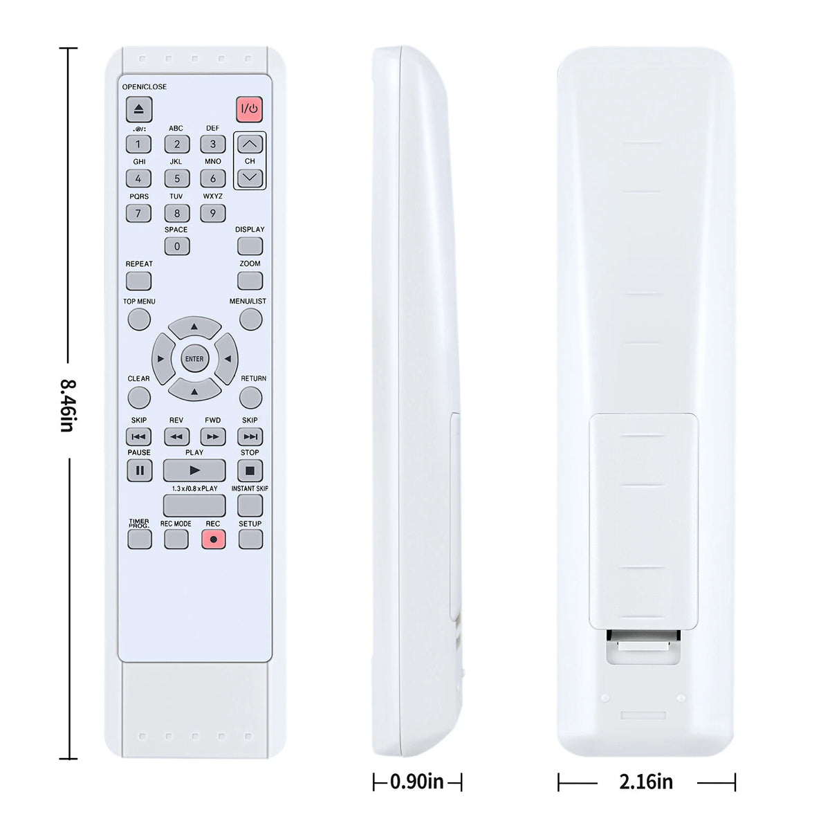 SE-R0225 For Toshiba DVD Recorder Remote Control D-RW2 D-RW2SC D-RW2SU