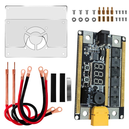 1Set DIY Mini Spot Welder Machine 8-24V Voltmeter Part For 18650 Lithium Battery