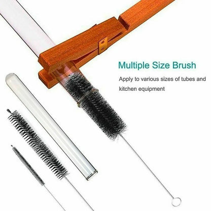 10Pack Lab Brush For Pipe Cleaner/Test Tube/Glassware/Bottle/Tubing Fluva C