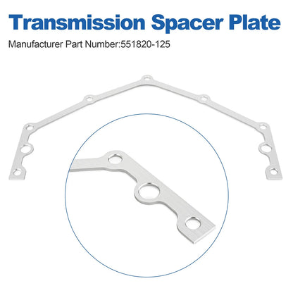Transmission Adapter Spacer Plate 1/8" Thick For Chevy SBC, BBC, LS1,LT1 Engines