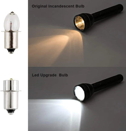 TRLIFE Maglite LED Bulbs DC 3V, 1 Count (Pack of 1), Daylight White