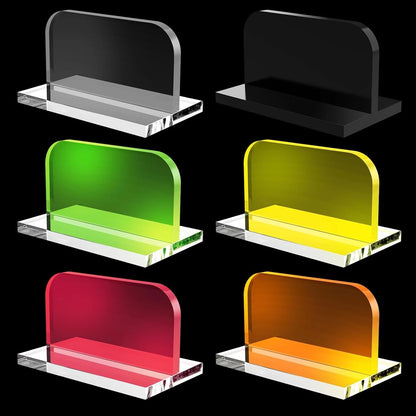 6pcs aquarium lid hinge acrylic fish tank glass canopy handle colorful