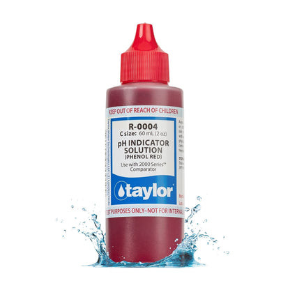 Taylor Technologies R-0004 pH Indicator Reagent, 2 Ounce As Shown