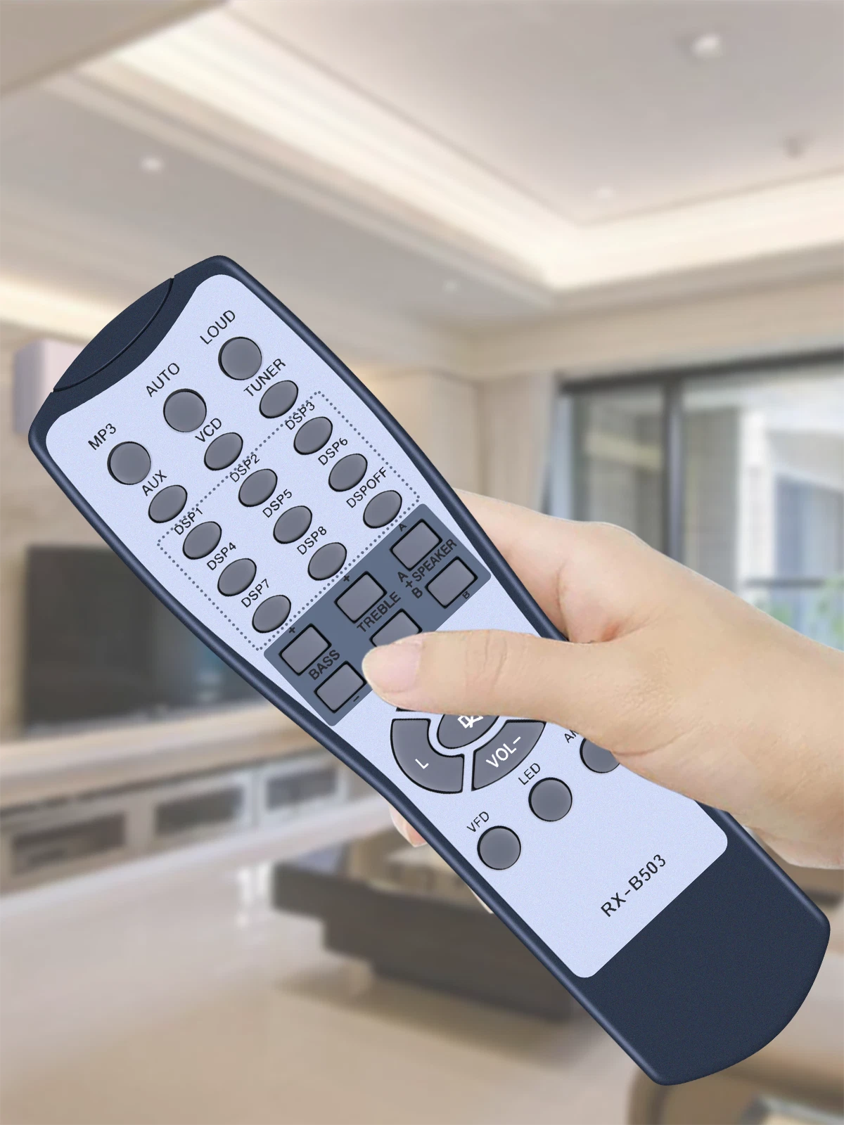 Replacement Remote Control For Technical Pro RX503 RX504 RX505BT