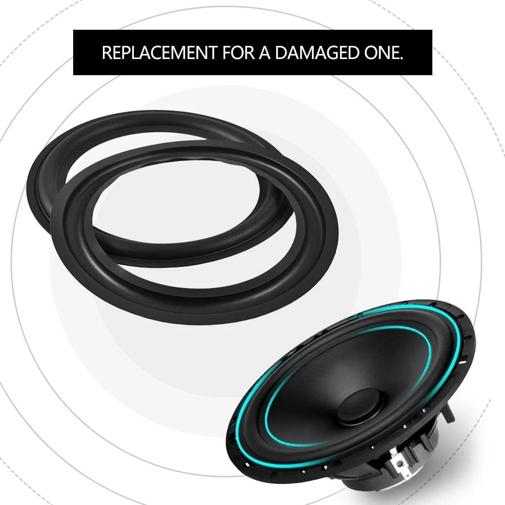 8" Speaker Foam Surround Repair Kit, 2Pcs 8inch Perforated Rubber Speaker...
