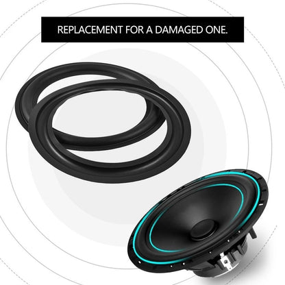 8" Speaker Foam Surround Repair Kit, 2Pcs 8inch Perforated Rubber Speaker...