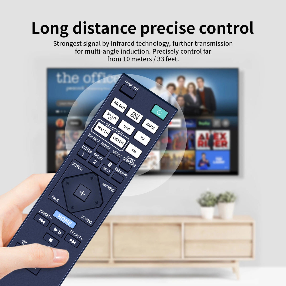 RMT-AA230U Remote Control For Sony AV Receiver STR-DN1070 STRDN1070