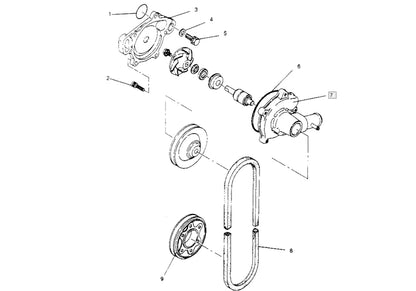 Water Pump Fit For Polaris XLT XCR 600 SP LTD Touring 3084458 Waterpump