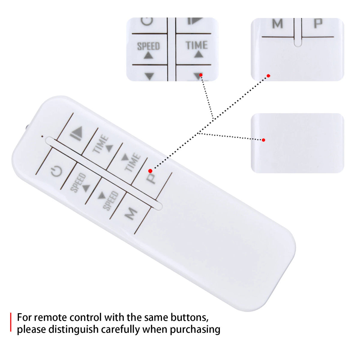 Remote Control For ADVENOR/FEIERDUN/EILISON Vibration Plate Exercise Machine