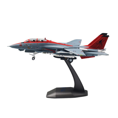 For US Navy VF-101 Grim Reapers Grumman F-14 Tomcat 1:100 Scale Fighter Model