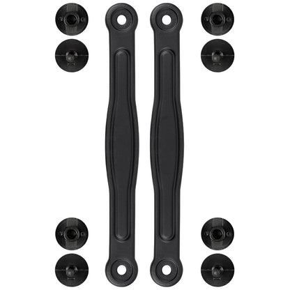 SOPROM Replacement Rivets with Heel Straps for Croc 7 Women/Men 5, Black