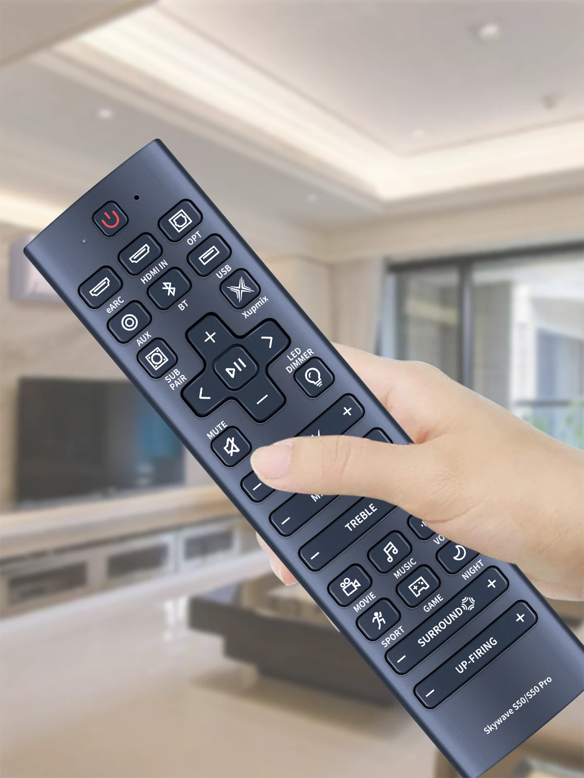 Remote Control For ULTIMEA Skywave S50/S50 Pro Soundbar