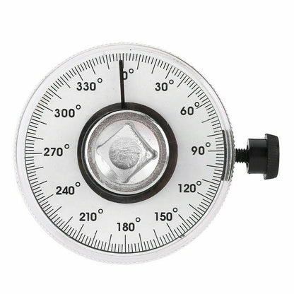 Arm Measure Tool Angle Gauge Meter Drive Torque Wrench 1/2" N + 360° Rotation