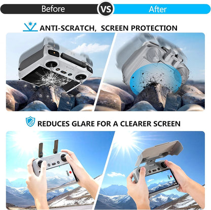 STARTRC Mini 4 Pro 3 Sun Hood+Lanyard for DJI RC 2 and RC...