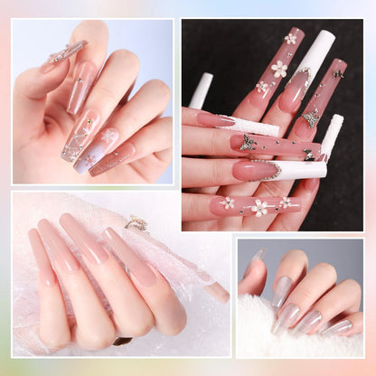 GELLAKTIK Builder Gel for Nails, 60g Clear Hard Clear-Builder
