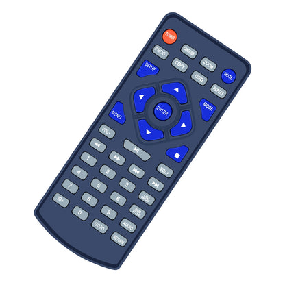 Remote Control For Trexonic TRX-1580 925109881M TR-D12 Portable DVD Player