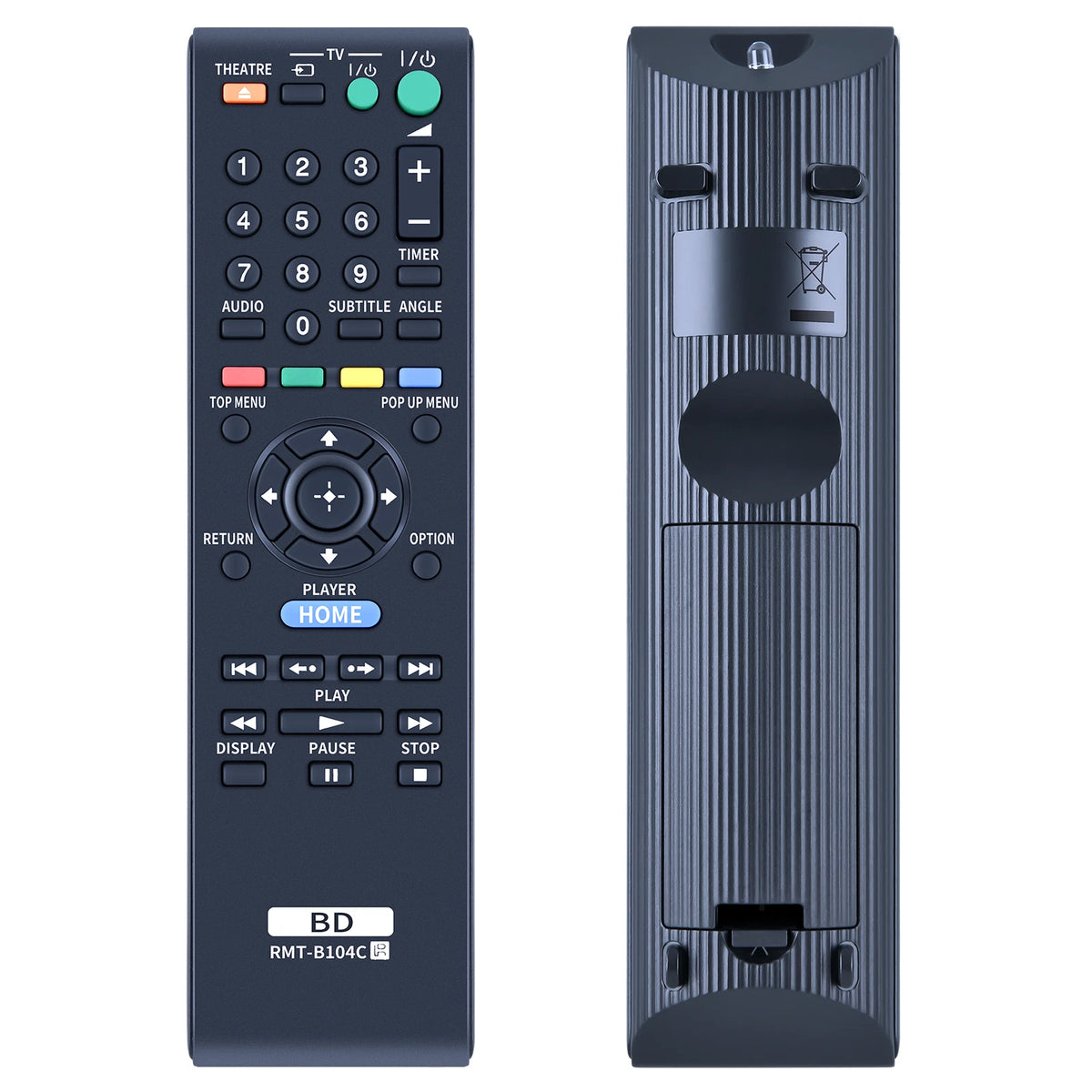RMT-B104C Replacement Remote Control For Sony Disc Player BDP-S185 BDP-S270