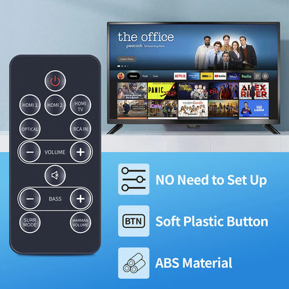 Remote Control For Harman Kardon Advanced Bluetooth Soundbar SB26 SB26AM