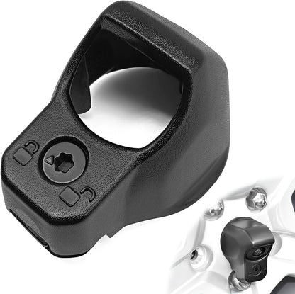 Backup Camera Bezel Trim Rear View Cover Case Black Aluminum Wheels...