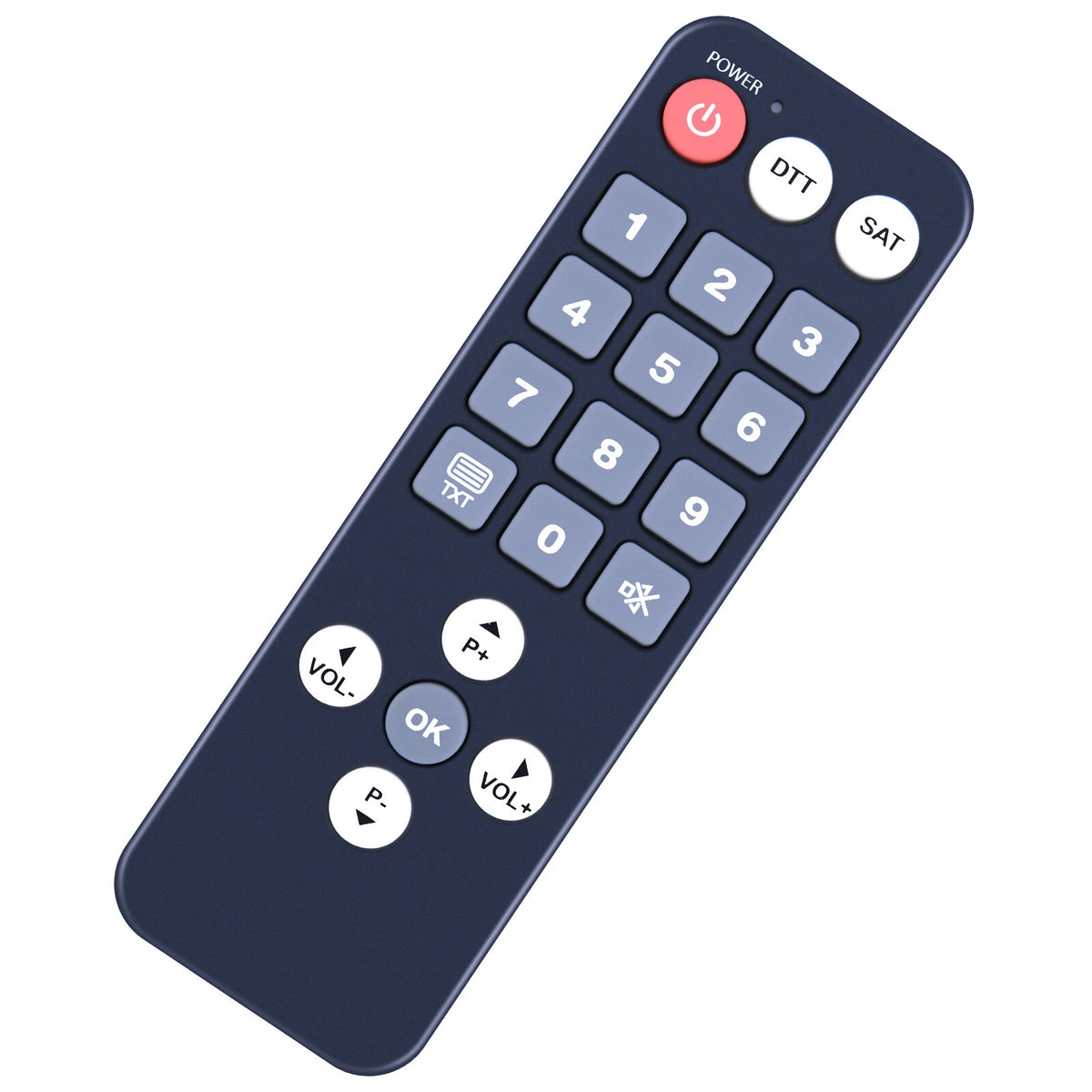 Replacement Remote Control For TeleSystem PALCO32 FL09 TV LED TSLS09