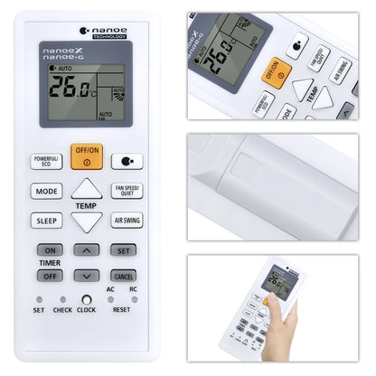 Remote Control For Panasonic Air Conditioner CS-XPU10XKH CS-PU9AKH PU Series