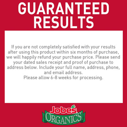 Jobe’s Organics Granular Garden Fertilizer, Easy Plant Care 4 lbs, White