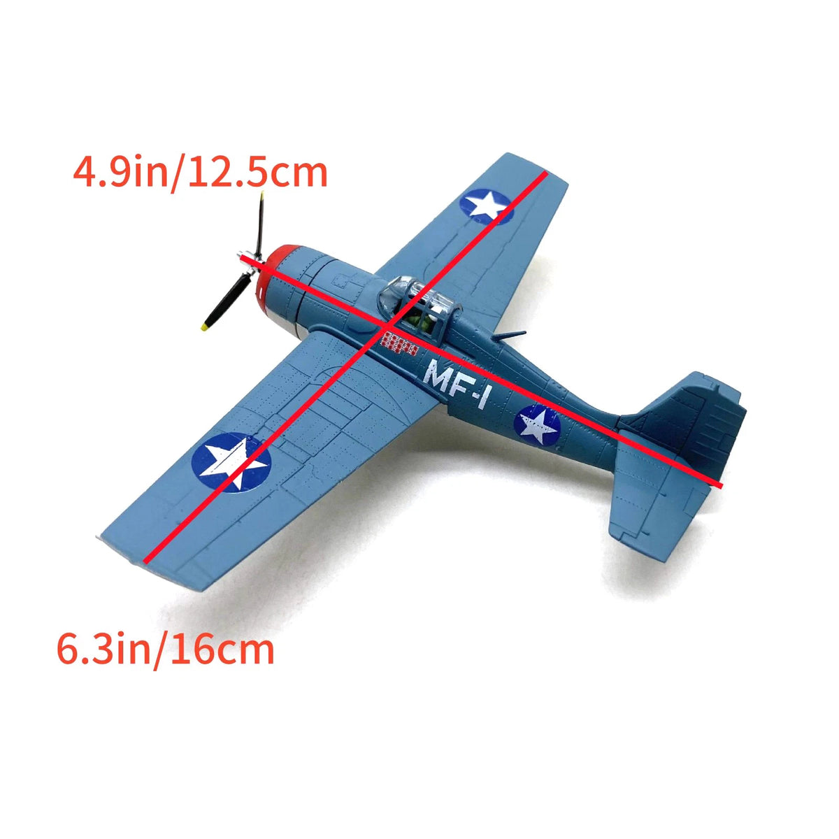1* Display Stand &1* 1:72 WWII For Grumman F4F Wildcat Fighter Model