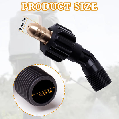 XDDPRO Spray Nozzle Holder 4247-500-7500 Compatible Metal top and black body