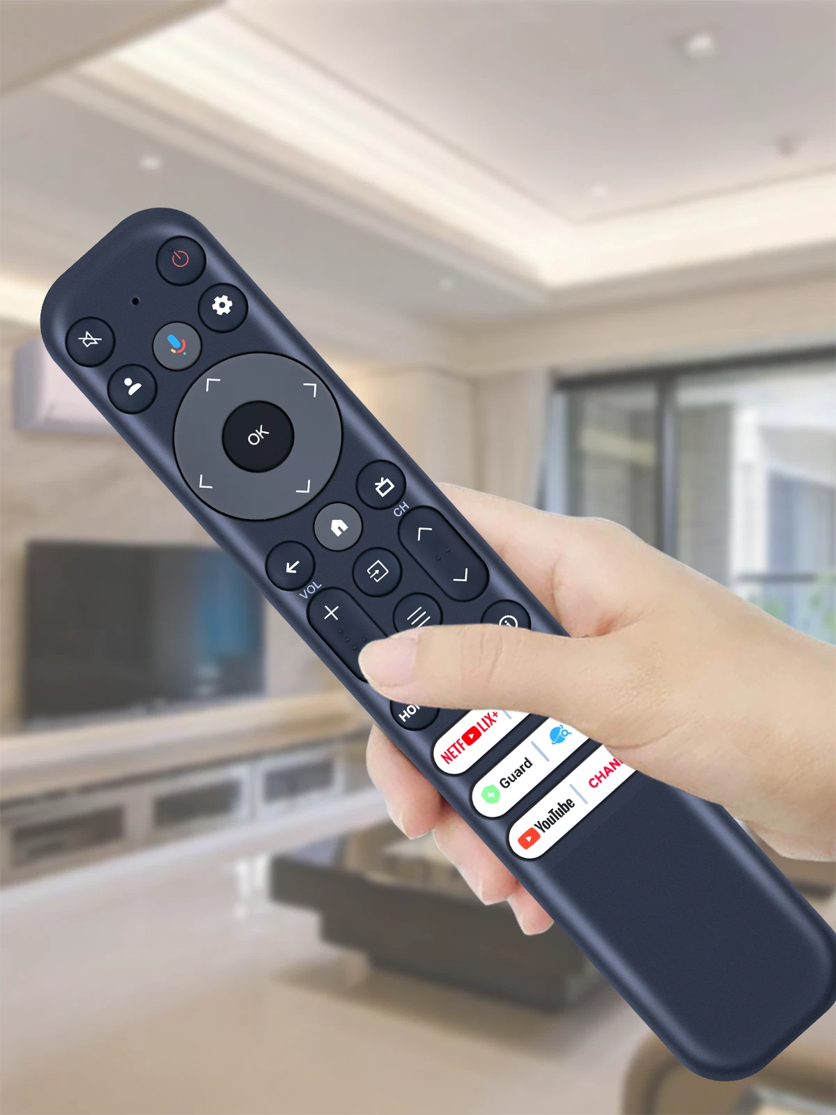 RC813 FMBB Remote Control For TCL OLED TV without Voice