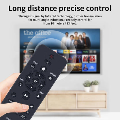RC-5721 Remote Control For Philips DVD Player DVP2880 DVP2881 DVP3600/05