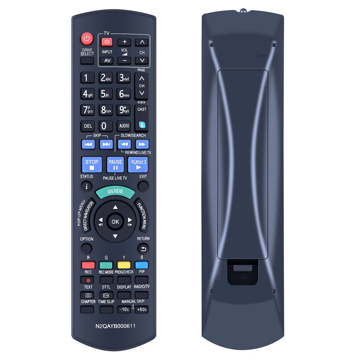N2QAYB000611 Remote Control For Panasonic Player HDD Recorder