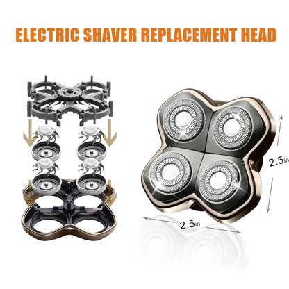 Replacement Blade Shaver PRO 2 Head for Electric Compatible with 2pack
