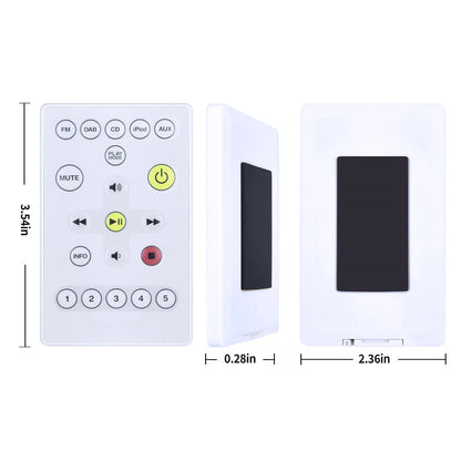 Remote Control For Boston Acoustic Trio AM/FM Clock Radio and CD Player