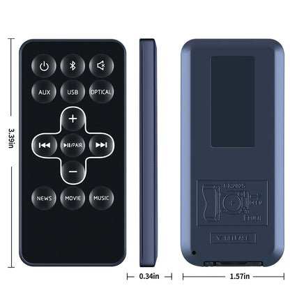 Replacement Remote Control For TCL TS5000 Soundbar