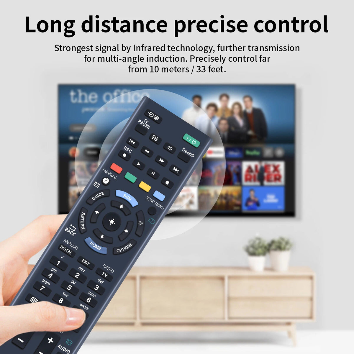 RM-YD094 For Sony TV Remote Control KDL-50R557A KDL-60R557A KDL-70R520A