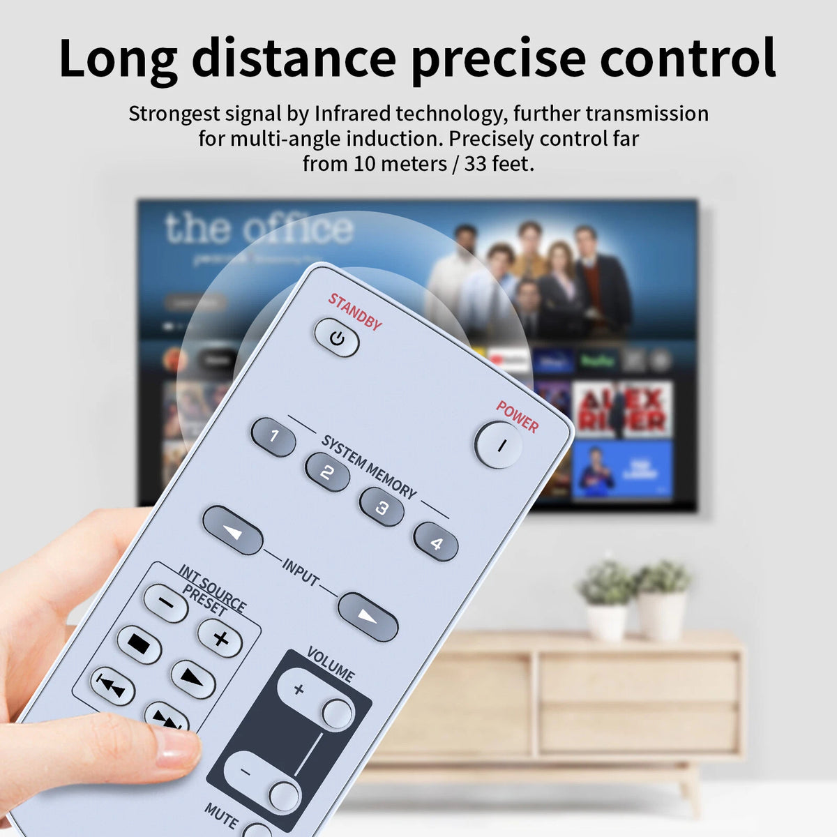RAV33 WK95830 Remote Control For Yamaha AV Receiver RX-Z11 DSP-Z11 RXZ11 DSPZ11