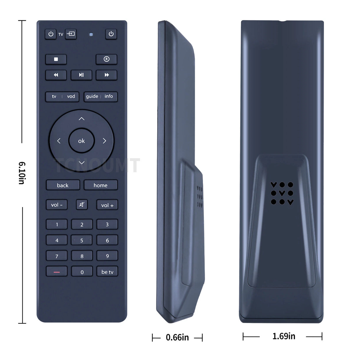 ISB8430-RCU-VOO Replacement Remote Control For Evasion Set-Top Box