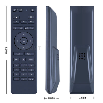 ISB8430-RCU-VOO Replacement Remote Control For Evasion Set-Top Box