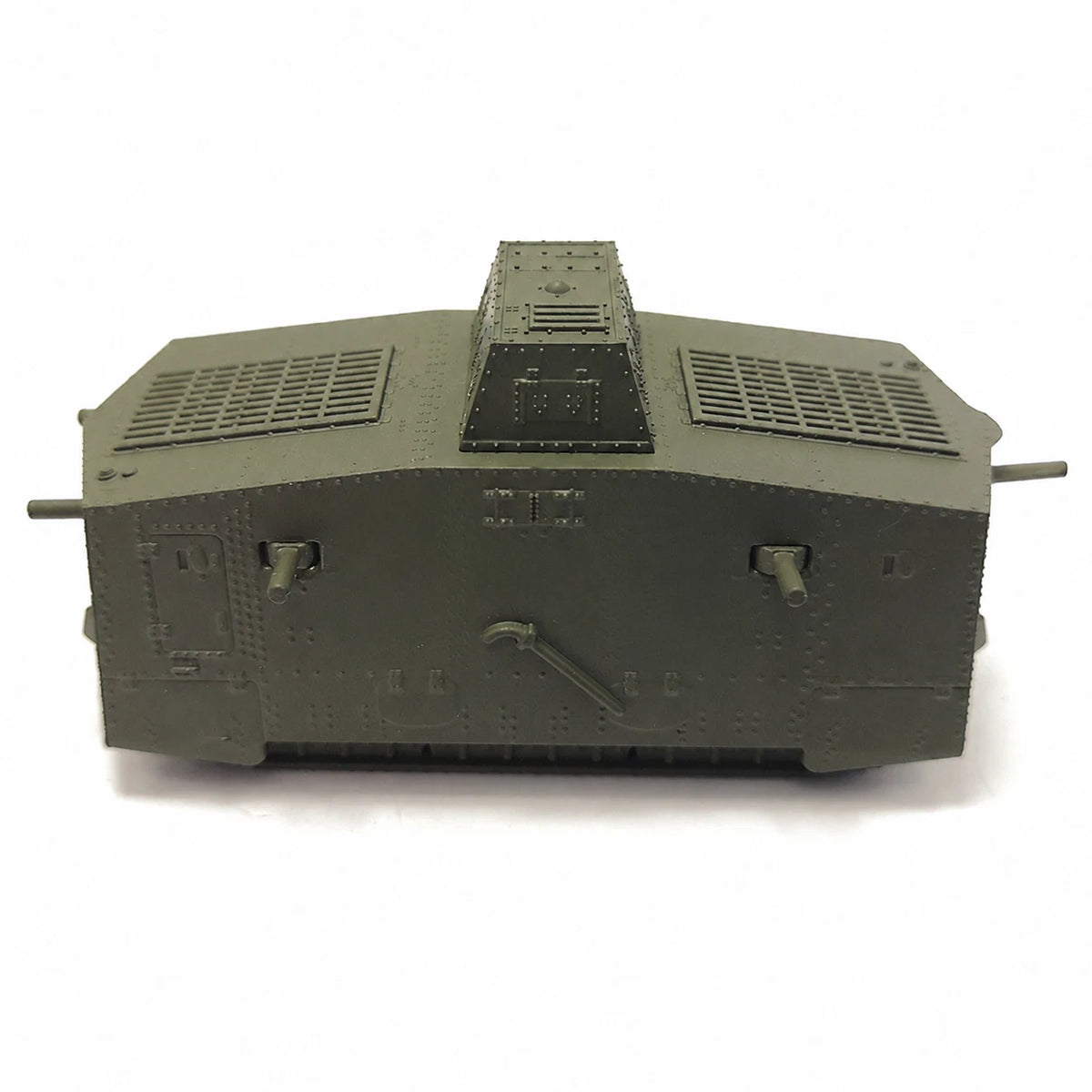 1:100 German WWI A7V Tank Model Military Vehicle Car Model Collection/Decoration