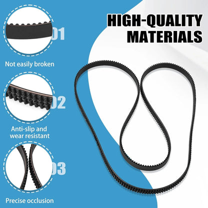 Ring Saw Replacement Drive Belt for Gemini Taurus 2 and 3 Black