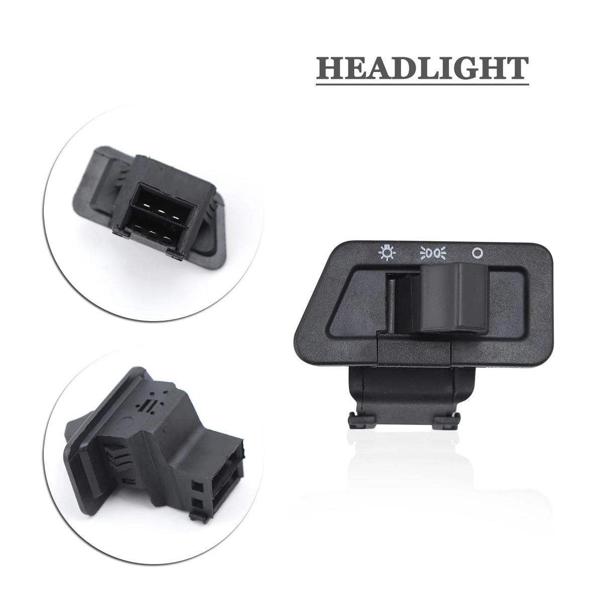 Mokuo Motorcycle Handle Switch Button in PP Material Compatible with Chinese...
