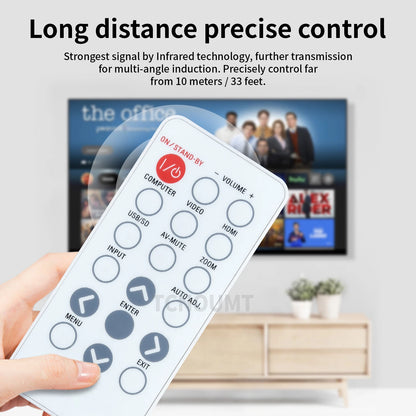 IR28012 Replacement Remote Control For Toshiba Projector NPX10A NPS10A