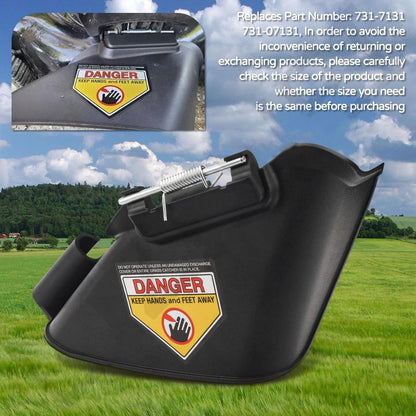 731-07131 Lawn Mower Side Discharge Chute Compatible with Popular Models