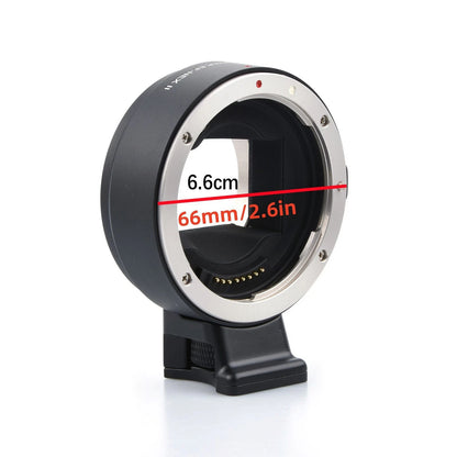 1 PC Auto Focus Lens Mount Adapter For Canon EF EF-S For Sony NEX E Mount Camera