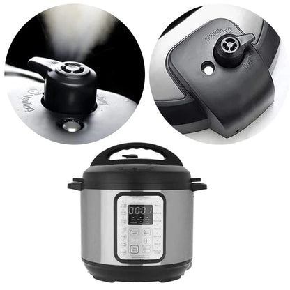 Steam Release Handle,Float Valve Replacement Parts with Anti-Block Shield DUO
