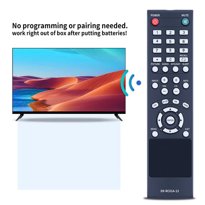 DX-RC01A-13 Remote Control For Dynex TV DX-32L200NA14 DX32L200NA14 DX-32L100A13