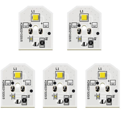 5PCS  Refrigerator LED Light Bulb Board For GE Refrigerator GFE26GGHCBB