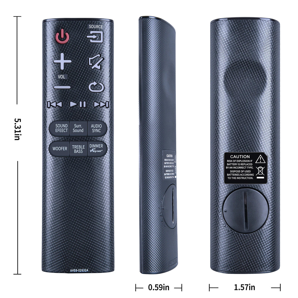 AH59-02632A Remote Control For Samsung Soundbar HW-H751 HWH750/ZA HW-H750